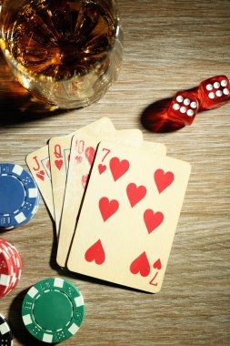 Roulette betting layout and wheel detail showing bet placement zones